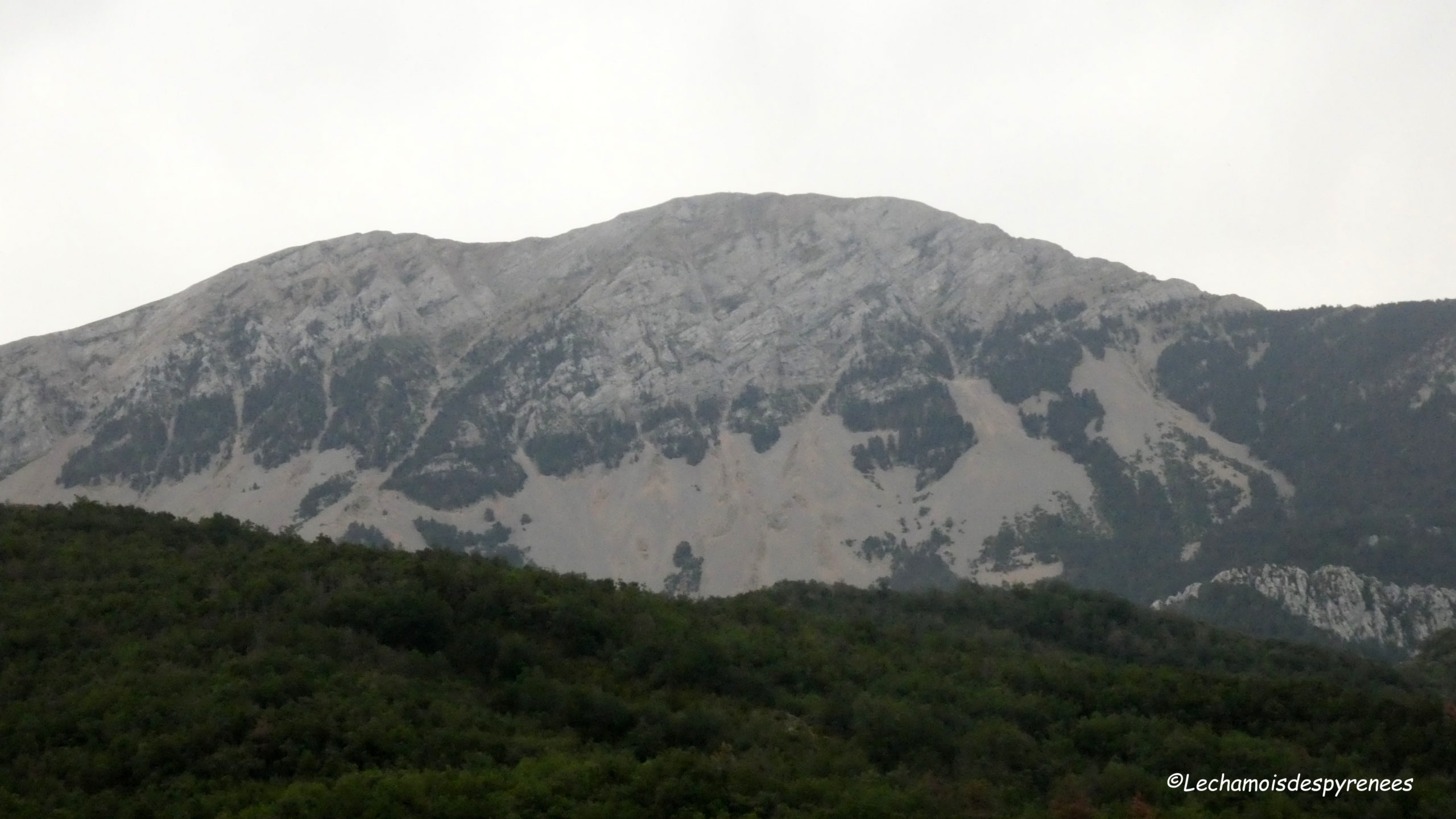 Tozal de Guara depuis Nocito